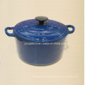 Enamel Cast Iron Casserole Cookware with Cover Dia 24cm 28cm